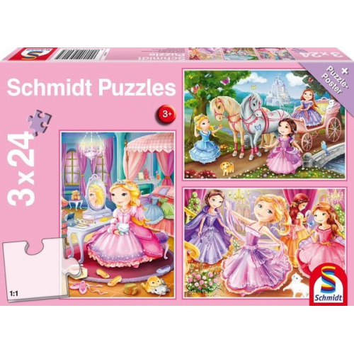 Schmidt Spiele - Märchenhafte Prinzessin, 24 Teile