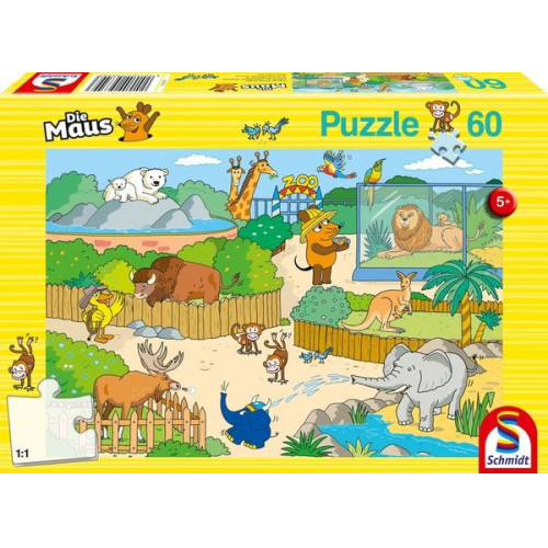 Puzzle Schmidt Spiele Im Zoo 60 Teile