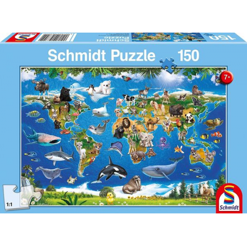 Schmidt Spiele - Lococo Tierwelt, 150 Teile