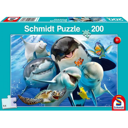 Schmidt Spiele - Unterwasser-Freunde, 200 Teile