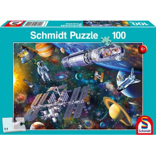 Schmidt Spiele - Weltraumspaß, 100 Teile