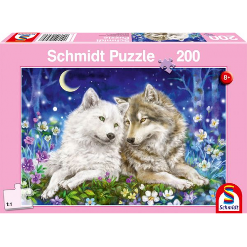 Schmidt Spiele - Kuschelige Wolfsfreunde, 200 Teile