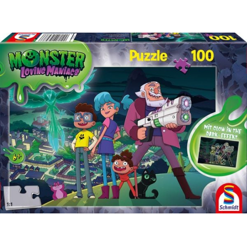 Schmidt Spiele - Monster Loving Maniacs: Nacht über Gruselbruch, 100 Teile