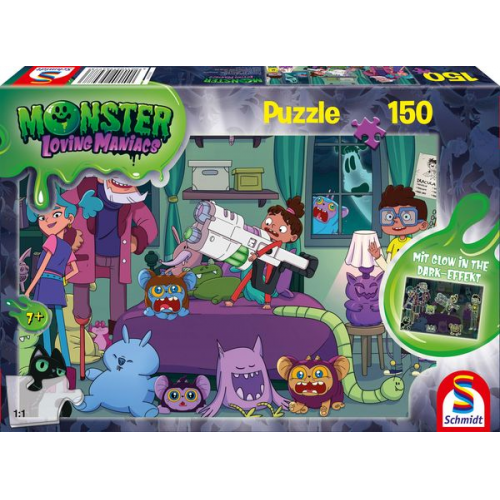 Schmidt Spiele - Monster Loving Maniacs: Bo als Monsterjäger, 150 Teile