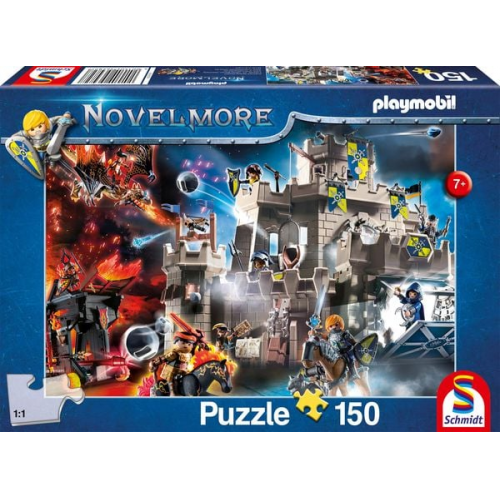 Schmidt Spiele - Playmobil: Novelmore - Die Burg von Novelmore, 150 Teile