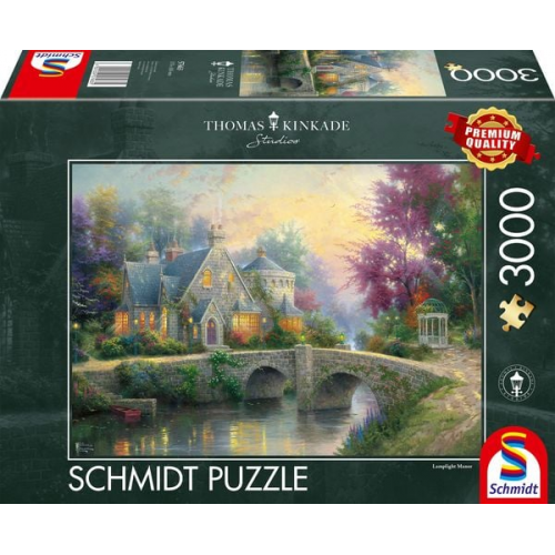 Puzzle Thomas Kinkade: Abendstimmung 3000 Teile