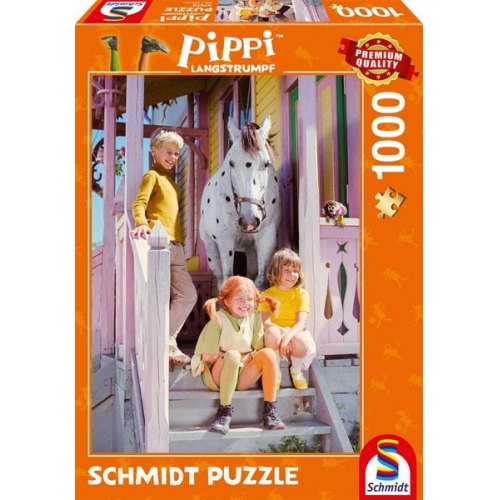 Schmidt Spiele - Pippi Langstrumpf - Pippi und ihre Freunde, 1000 Teile