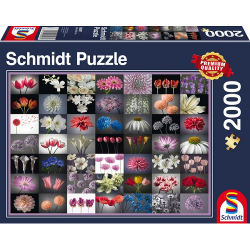 Schmidt 58297 - Blumengruß, Puzzle