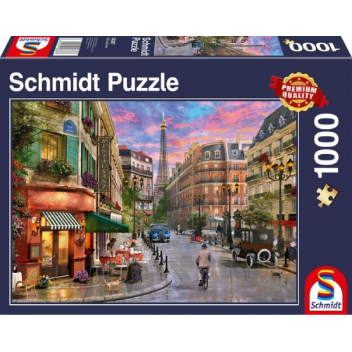 Schmidt Spiele - Straße zum Eiffelturm, 1000 Teile