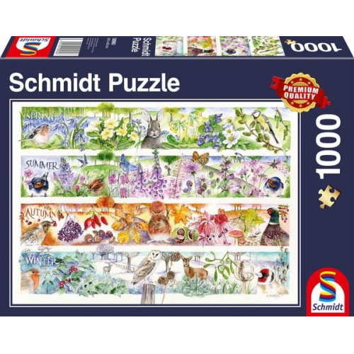 Schmidt Spiele - Jahreszeiten, 1000 Teile
