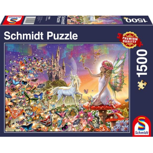 Schmidt Spiele - Märchenhaftes Zauberland, 1500 Teile