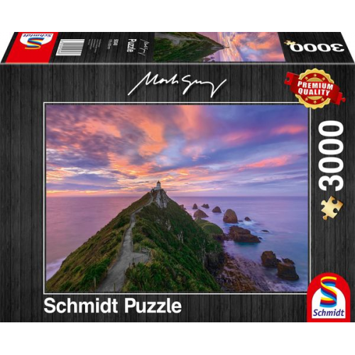 Schmidt 59348 - Leuchtturm in Neuseeland, Puzzle