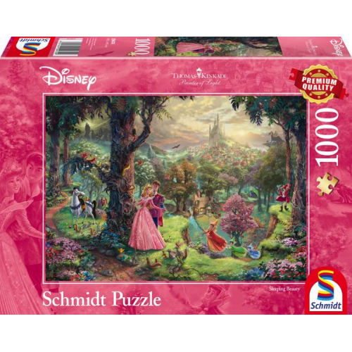 Schmidt 59474 - Thomas Kinkade, Disney Dornröschen, Puzzle