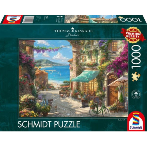 Schmidt Spiele - Café an der italienischen Riviera, 1000 Teile