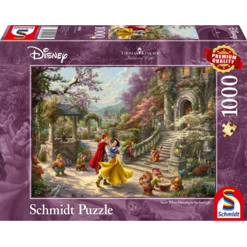 Schmidt Spiele - Disney, Schneewittchen - Tanz mit dem Prinzen, 1000 Teile