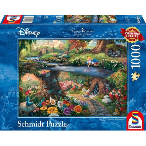 Schmidt Spiele - Disney, Alice im Wunderland, 1000 Teile