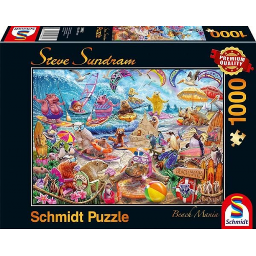 Schmidt 59662 - Steve Sundram, Beach Mania, Puzzle,