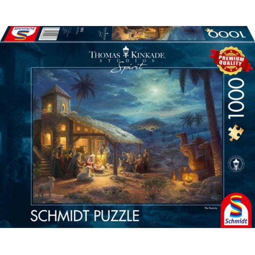 Schmidt Spiele - Spirit, Jesu Geburt, 1000 Teile