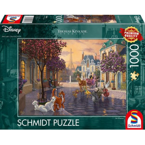 Schmidt Spiele - Disney, The Aristocats, 1000 Teile