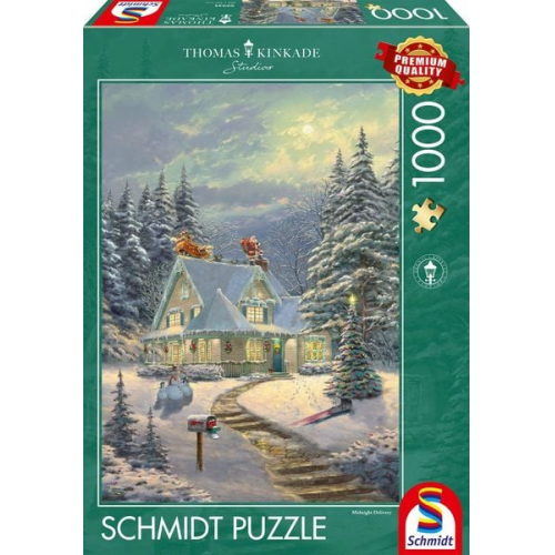 Schmidt Spiele - Am Heiligabend, 1000 Teile