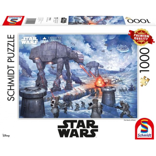 Schmidt Spiele - Lucas Film, Star Wars, The Battle of Hoth, 1000 Teile