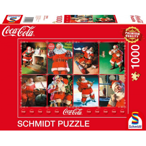 Schmidt Spiele - Coca Cola - Santa Claus, 1000 Teile