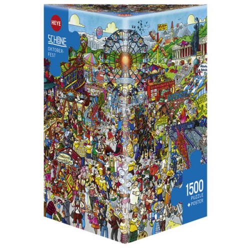 Heye - Triangularpuzzle - Oktoberfest 1500 Teile