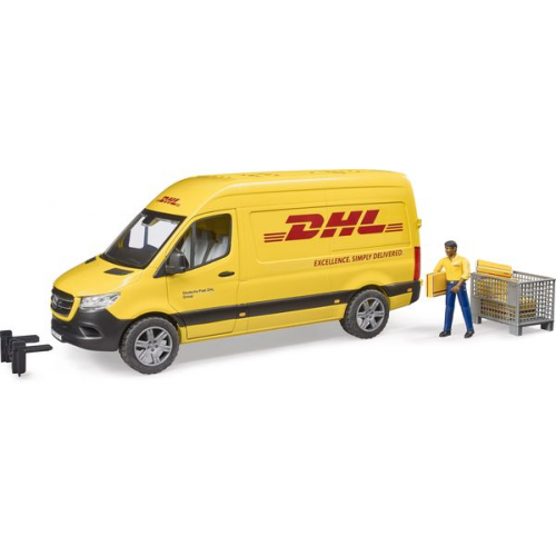 Bruder - MB Sprinter DHL mit Fahrer