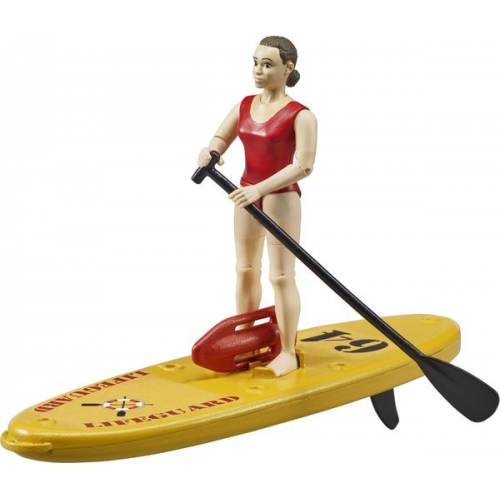 Bruder - bworld Life Guard mit Stand Up Paddle