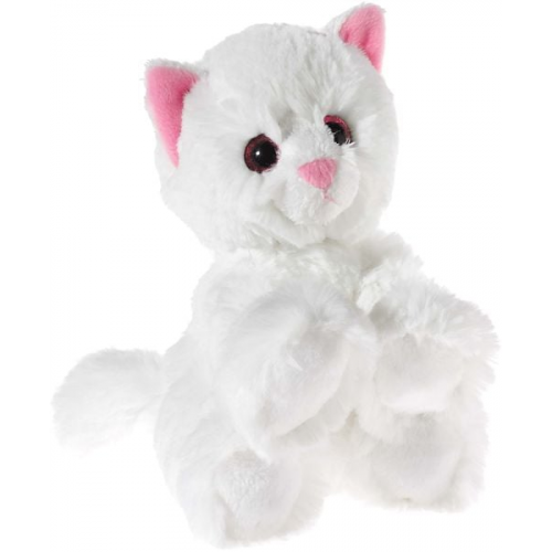 Heunec - Friends4ever - Glitter Kitty - Katzen-Baby weiß, 20cm