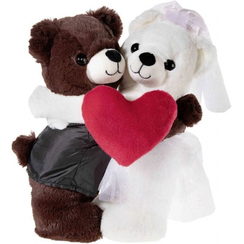 Heunec - Hochzeitsbärenpaar Bärin und Bär