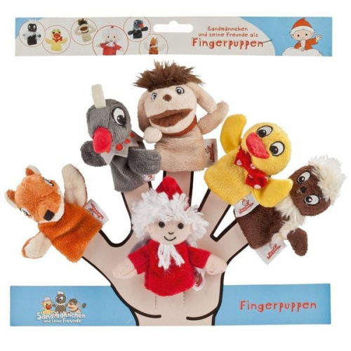 Heunec - Unser Sandmännchen, Fingerpuppen-Set 6-fach