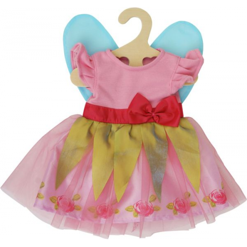 Heless - Puppenkleid Prinzessin Lillifee mit pinker Schleife, Größen 28-35 cm