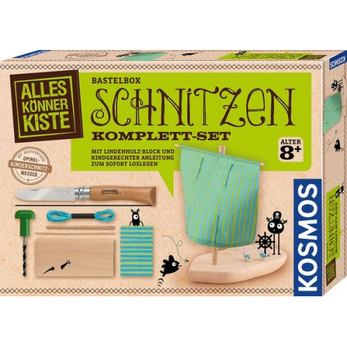 KOSMOS - AllesKönnerKiste - Schnitzen Komplett-Set