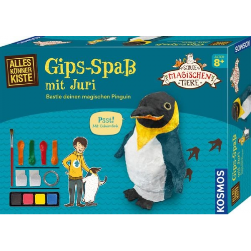 KOSMOS - AllesKönnerKiste - Die Schule der magischen Tiere - Gips-Spaß mit Juri