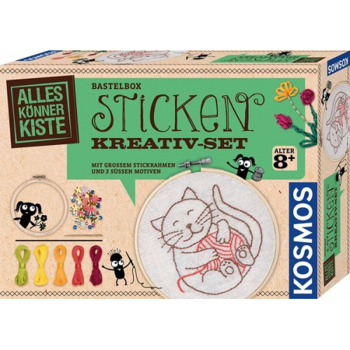 KOSMOS - AllesKönnerKiste - Sticken Kreativ-Set