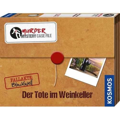 KOSMOS - Murder Mystery Case File - Der Tote im Weinkeller