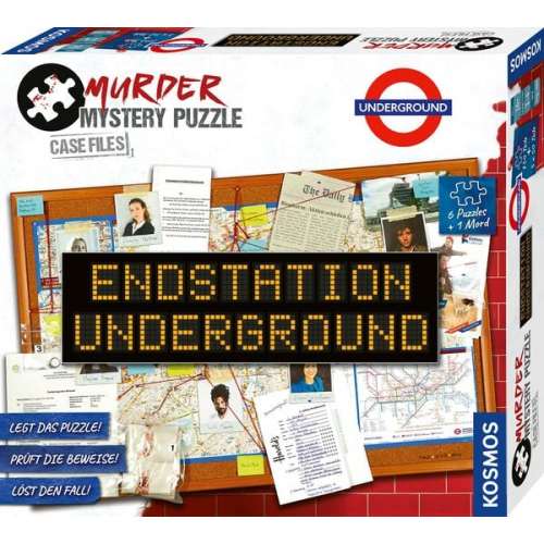 KOSMOS - Murder Mystery Puzzle - Endstation Underground