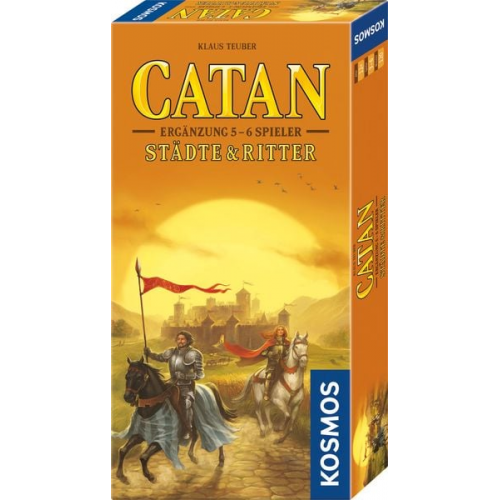 KOSMOS - Catan - Städte und Ritter Ergänzung für 5-6 Spieler