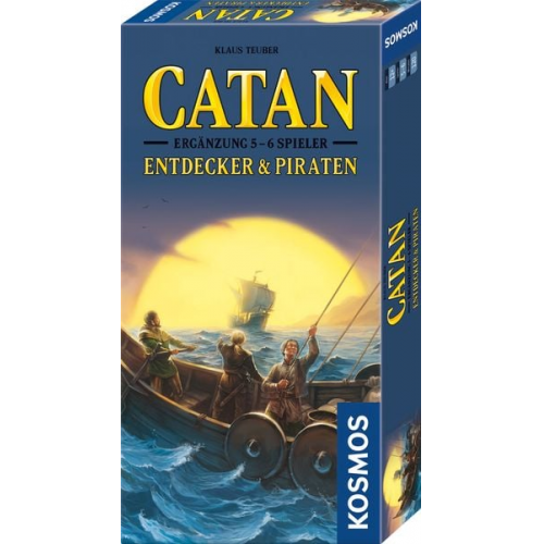 KOSMOS - Catan - Ergänzung 5-6 Spieler - Entdecker & Piraten