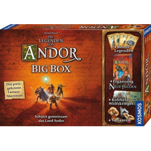 KOSMOS - Die Legenden von Andor - Big Box