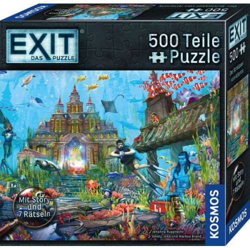 KOSMOS - EXIT - Das Puzzle: Der Schlüssel von Atlantis, 500 Teile