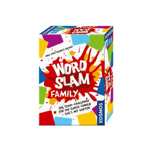 KOSMOS 691172 - Word Slam Family, Partyspiel, Familienspiel, Kartenspiel