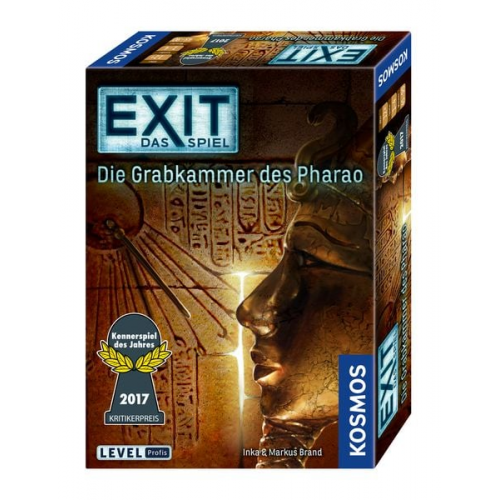 EXIT, Das Spiel - Die Grabkammer des Pharao, Kennerspiel des Jahres 2017