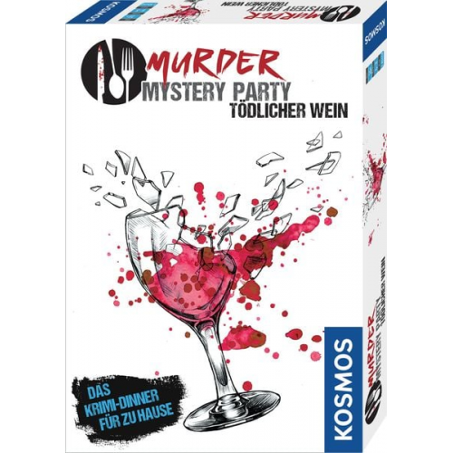 KOSMOS - Murder Mystery Party - Tödlicher Wein - Das Krimi-Dinner für zu Hause