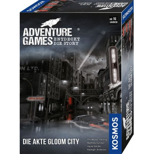 KOSMOS - Adventure Games - Die Akte Gloom City