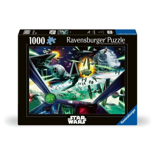 Ravensburger Puzzle 12000403 - Star Wars: X-Wing Cockpit - 1000 Teile Star Wars Puzzle für Erwachsene und Kinder ab 14 Jahren