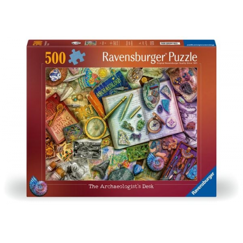 Ravensburger 12000699 - Amiee Stewart Archaeology 500p