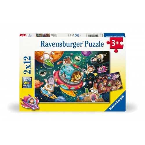 Ravensburger 12000857 - Tiere im Weltall