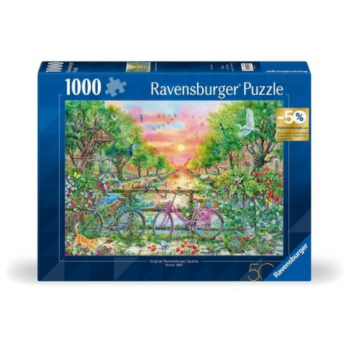 Ravensburger 12001089 - Verträumte Fahrräder in Amsterdam